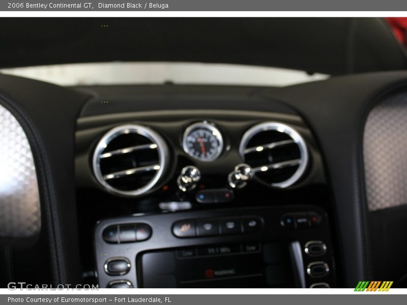 Diamond Black / Beluga 2006 Bentley Continental GT