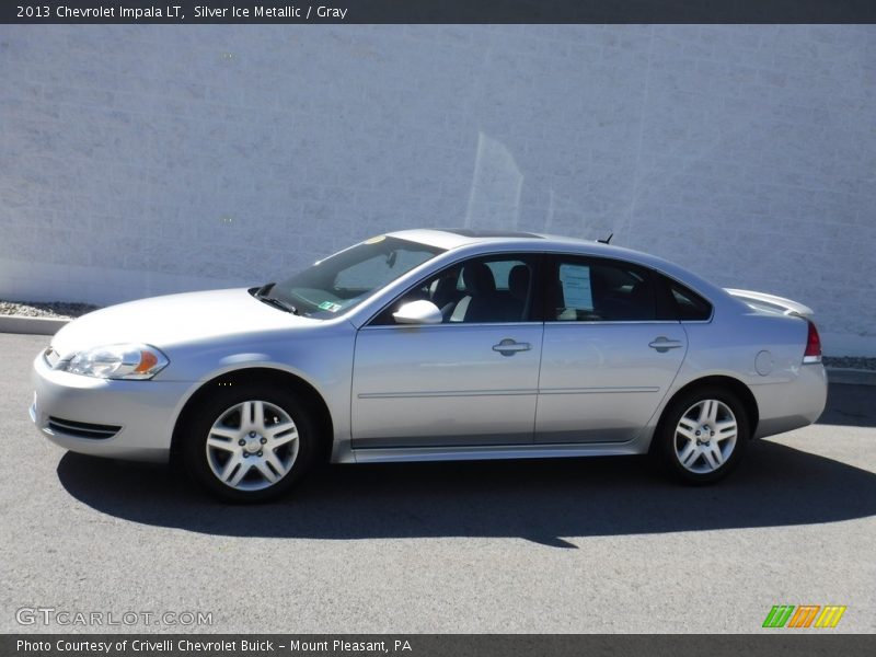 Silver Ice Metallic / Gray 2013 Chevrolet Impala LT