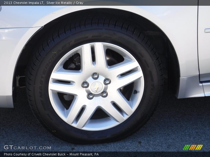 Silver Ice Metallic / Gray 2013 Chevrolet Impala LT
