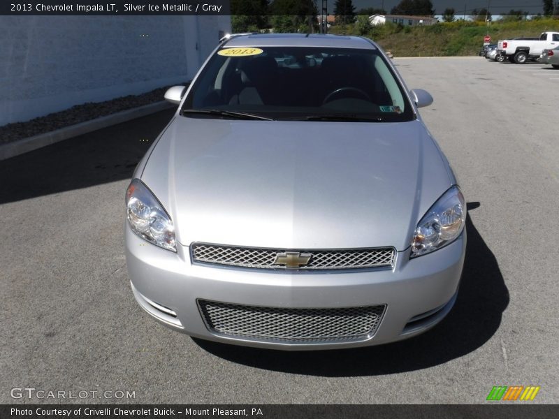 Silver Ice Metallic / Gray 2013 Chevrolet Impala LT