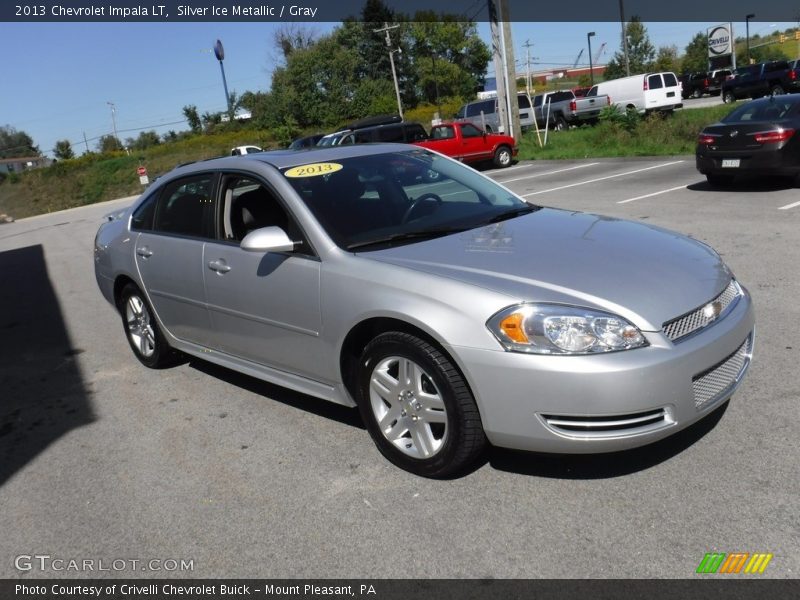 Silver Ice Metallic / Gray 2013 Chevrolet Impala LT