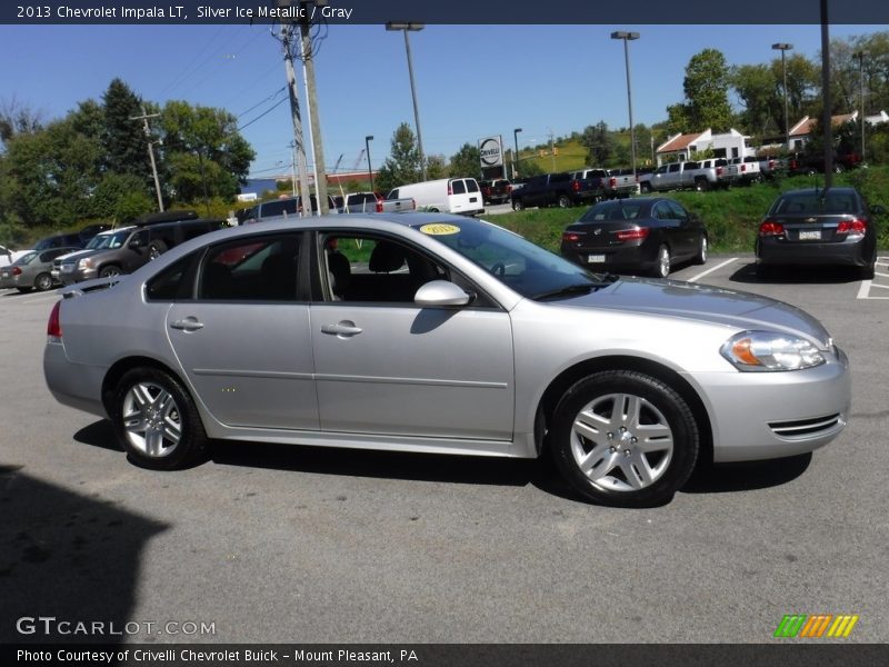 Silver Ice Metallic / Gray 2013 Chevrolet Impala LT
