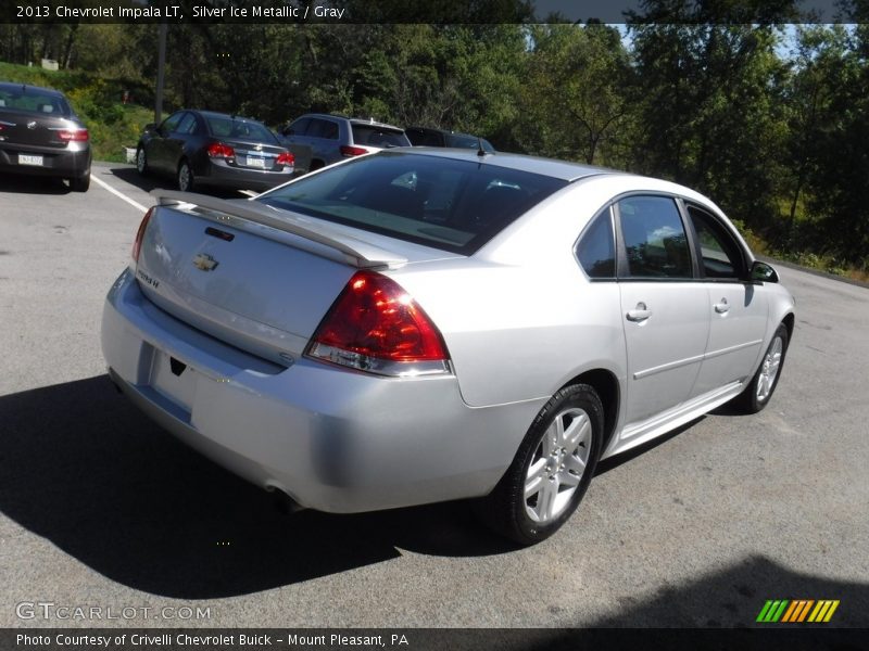 Silver Ice Metallic / Gray 2013 Chevrolet Impala LT