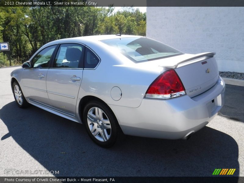 Silver Ice Metallic / Gray 2013 Chevrolet Impala LT