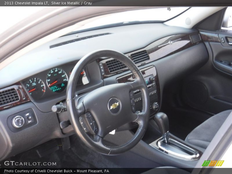 Silver Ice Metallic / Gray 2013 Chevrolet Impala LT