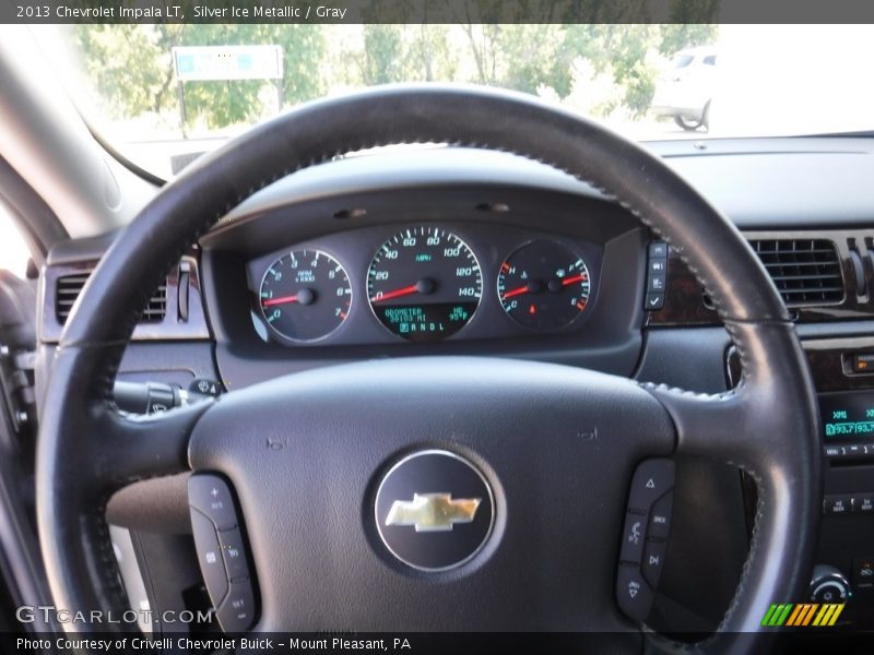 Silver Ice Metallic / Gray 2013 Chevrolet Impala LT