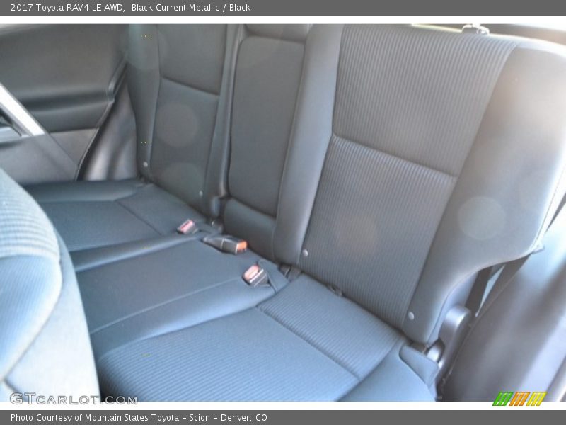 Black Current Metallic / Black 2017 Toyota RAV4 LE AWD