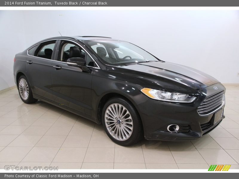 Tuxedo Black / Charcoal Black 2014 Ford Fusion Titanium