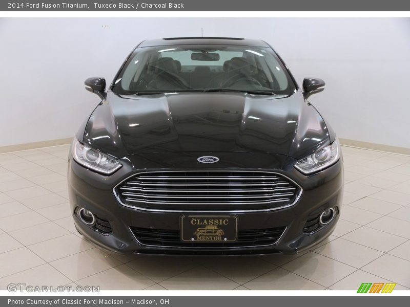 Tuxedo Black / Charcoal Black 2014 Ford Fusion Titanium