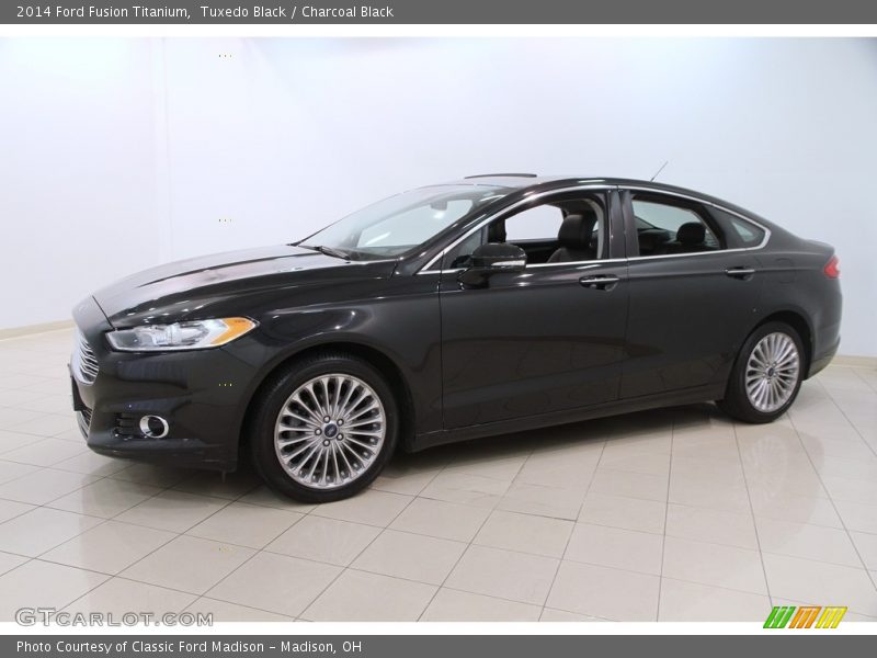 Tuxedo Black / Charcoal Black 2014 Ford Fusion Titanium