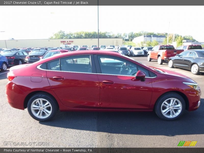 Cajun Red Tintcoat / Jet Black 2017 Chevrolet Cruze LT