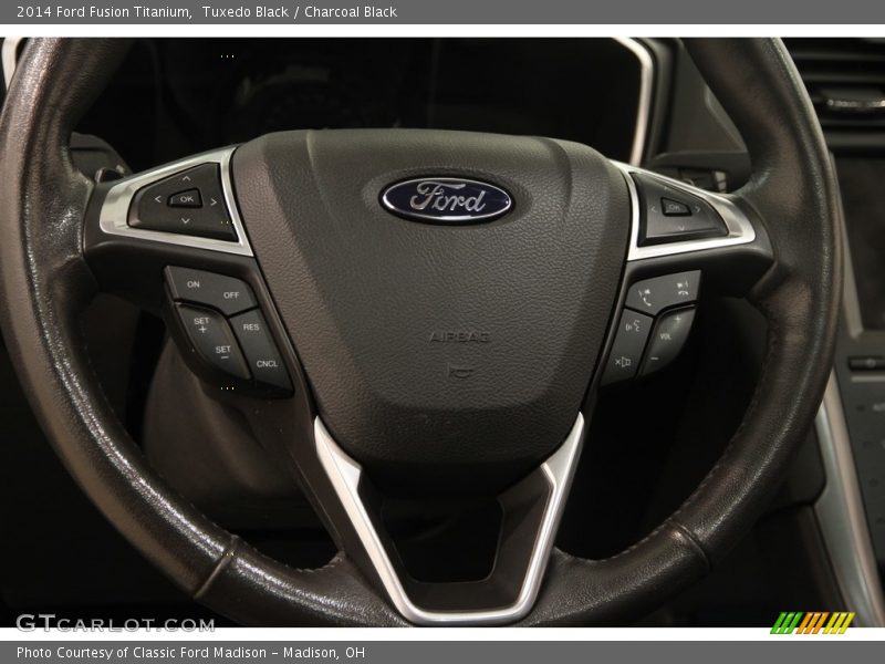 Tuxedo Black / Charcoal Black 2014 Ford Fusion Titanium