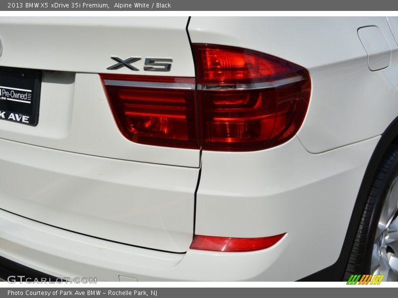 Alpine White / Black 2013 BMW X5 xDrive 35i Premium