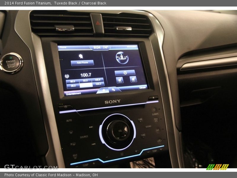 Tuxedo Black / Charcoal Black 2014 Ford Fusion Titanium
