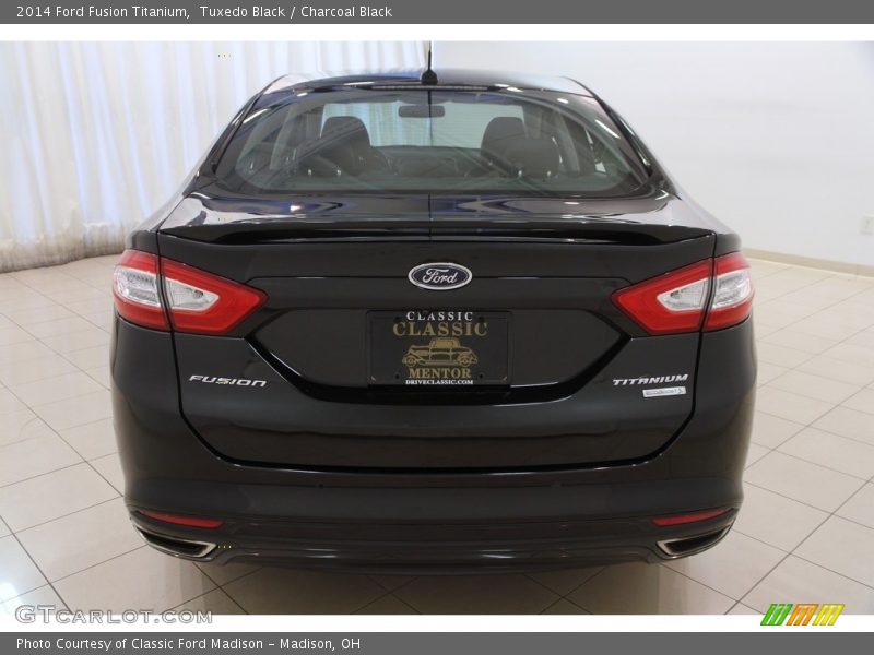 Tuxedo Black / Charcoal Black 2014 Ford Fusion Titanium