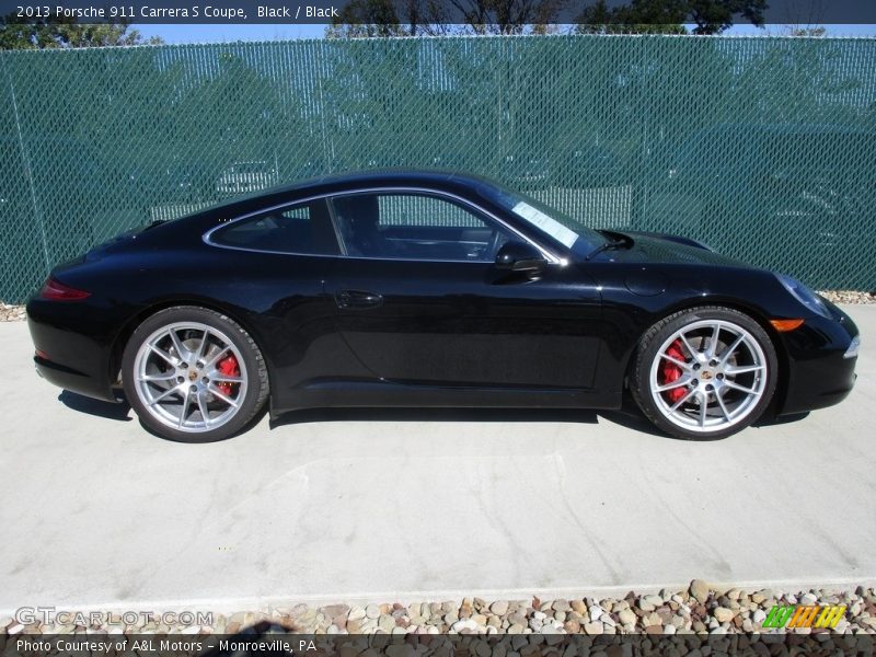 Black / Black 2013 Porsche 911 Carrera S Coupe