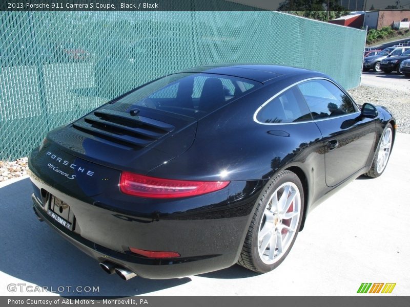 Black / Black 2013 Porsche 911 Carrera S Coupe