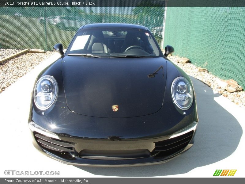 Black / Black 2013 Porsche 911 Carrera S Coupe