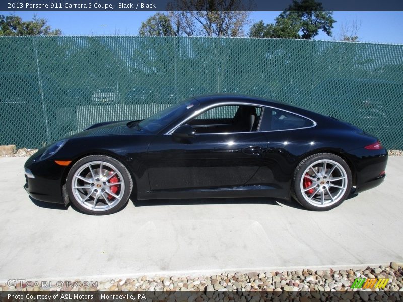 Black / Black 2013 Porsche 911 Carrera S Coupe