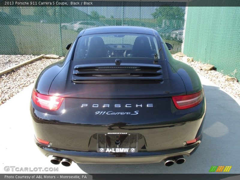 Black / Black 2013 Porsche 911 Carrera S Coupe