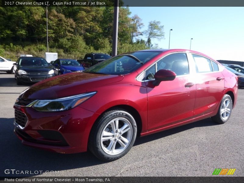 Cajun Red Tintcoat / Jet Black 2017 Chevrolet Cruze LT