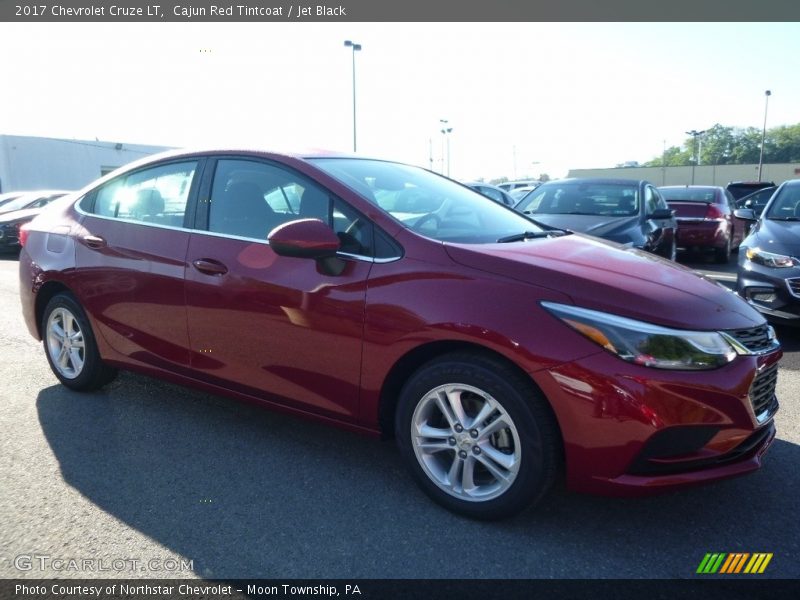 Cajun Red Tintcoat / Jet Black 2017 Chevrolet Cruze LT