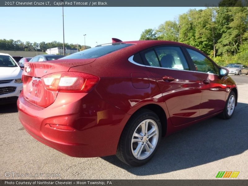 Cajun Red Tintcoat / Jet Black 2017 Chevrolet Cruze LT