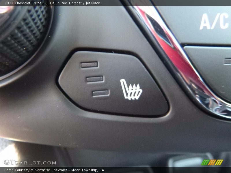 Cajun Red Tintcoat / Jet Black 2017 Chevrolet Cruze LT