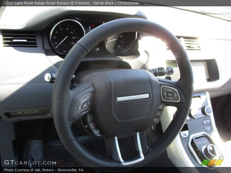 Narvik Black / Cirrus/Lunar 2017 Land Rover Range Rover Evoque SE Premium