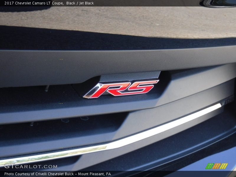 Black / Jet Black 2017 Chevrolet Camaro LT Coupe
