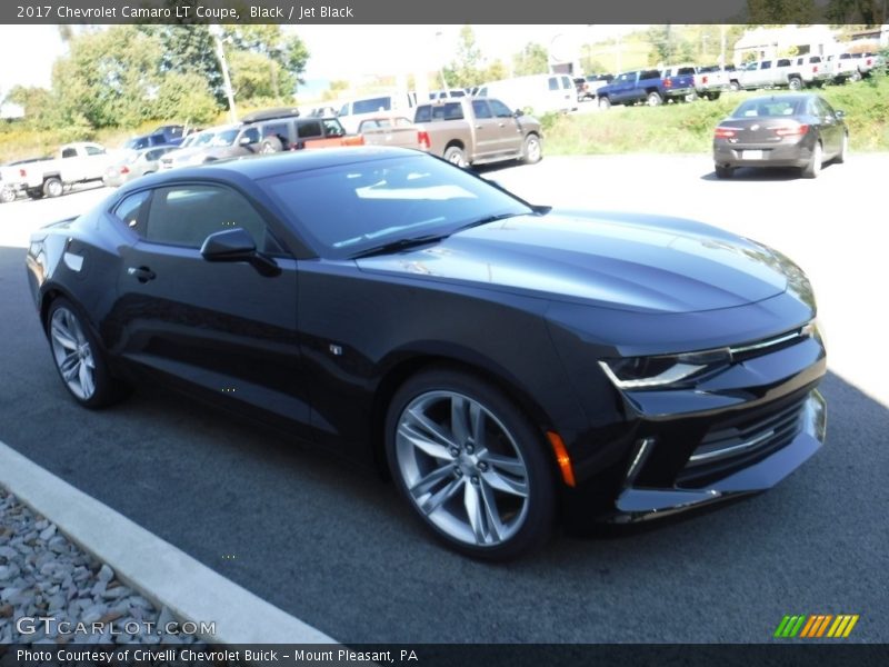 Black / Jet Black 2017 Chevrolet Camaro LT Coupe