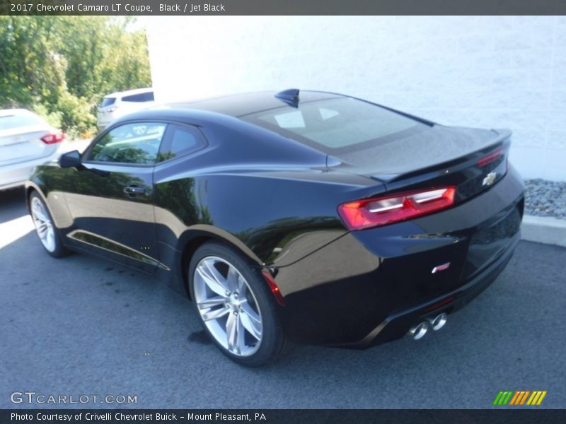 Black / Jet Black 2017 Chevrolet Camaro LT Coupe