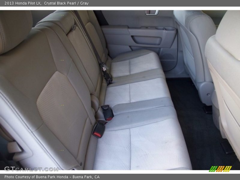 Crystal Black Pearl / Gray 2013 Honda Pilot LX