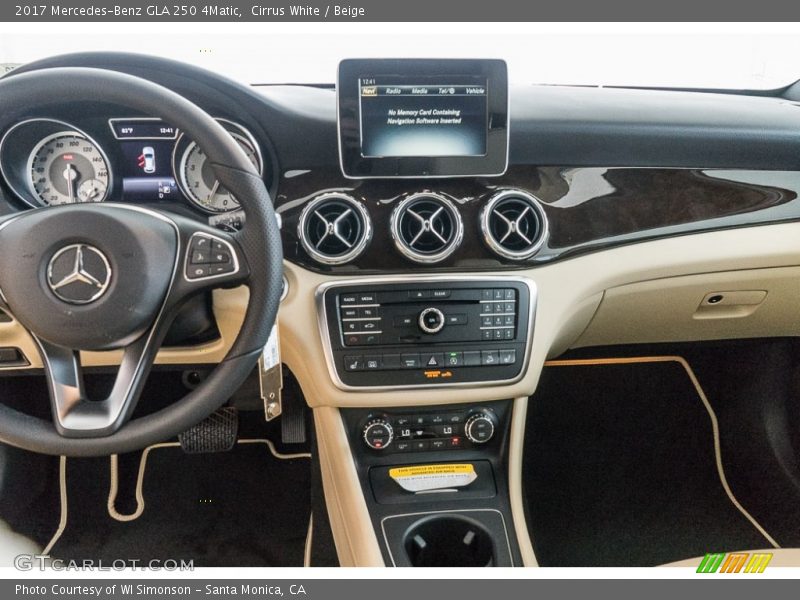 Cirrus White / Beige 2017 Mercedes-Benz GLA 250 4Matic