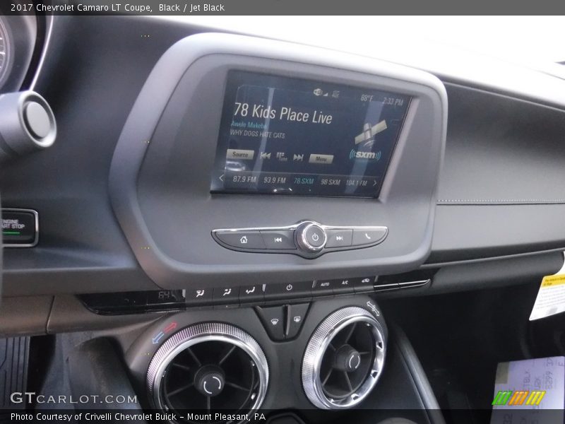 Black / Jet Black 2017 Chevrolet Camaro LT Coupe