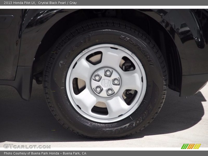 Crystal Black Pearl / Gray 2013 Honda Pilot LX