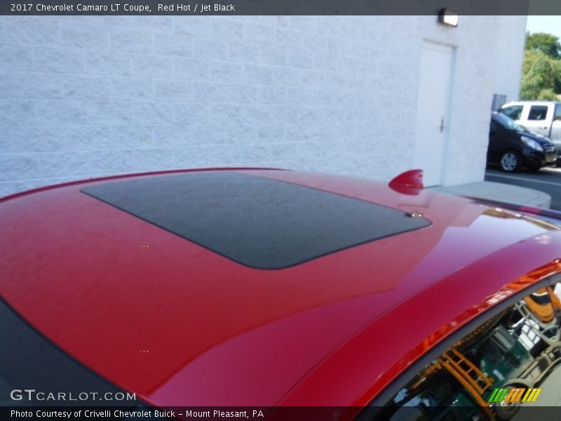 Red Hot / Jet Black 2017 Chevrolet Camaro LT Coupe