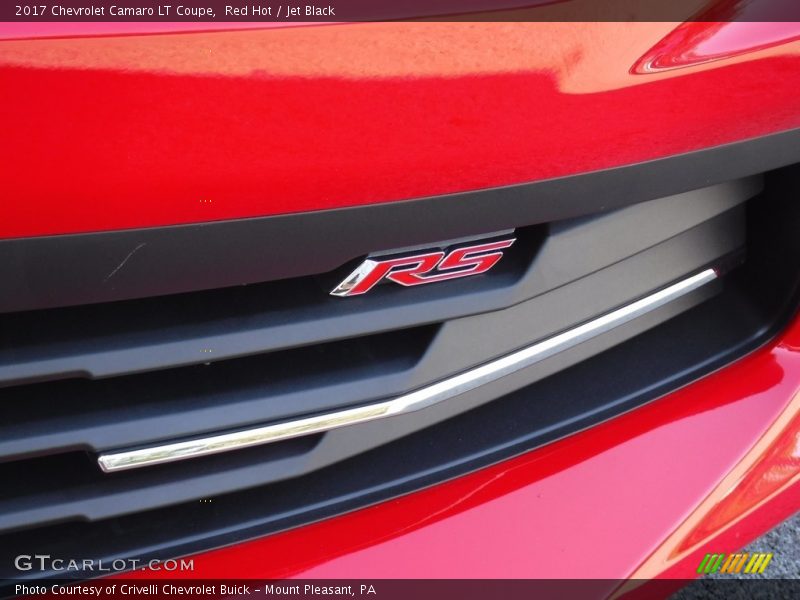 Red Hot / Jet Black 2017 Chevrolet Camaro LT Coupe