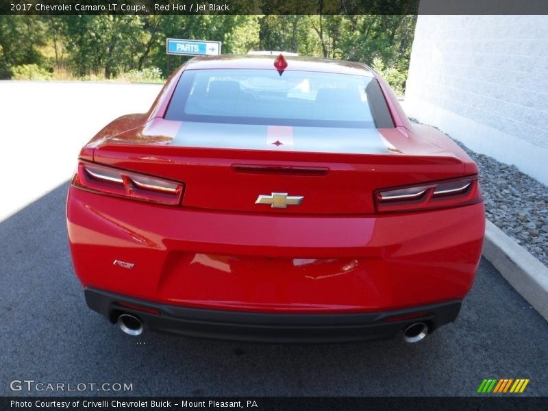 Red Hot / Jet Black 2017 Chevrolet Camaro LT Coupe