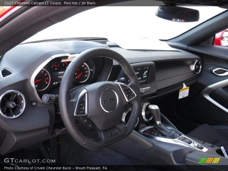 Red Hot / Jet Black 2017 Chevrolet Camaro LT Coupe