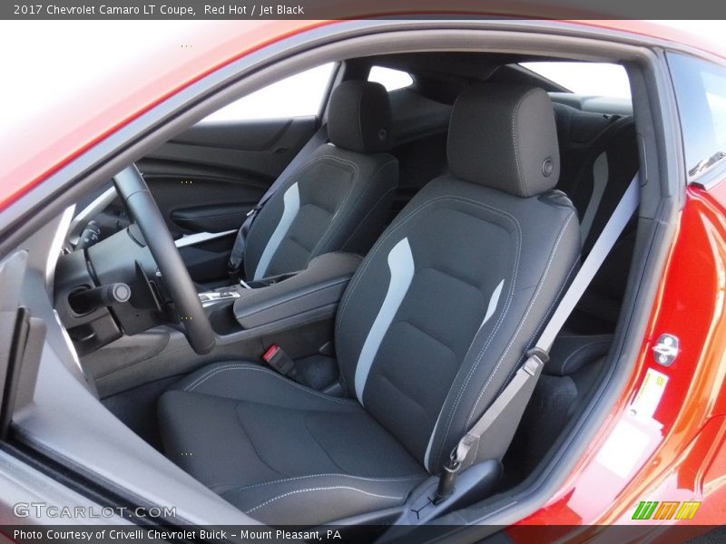 Red Hot / Jet Black 2017 Chevrolet Camaro LT Coupe