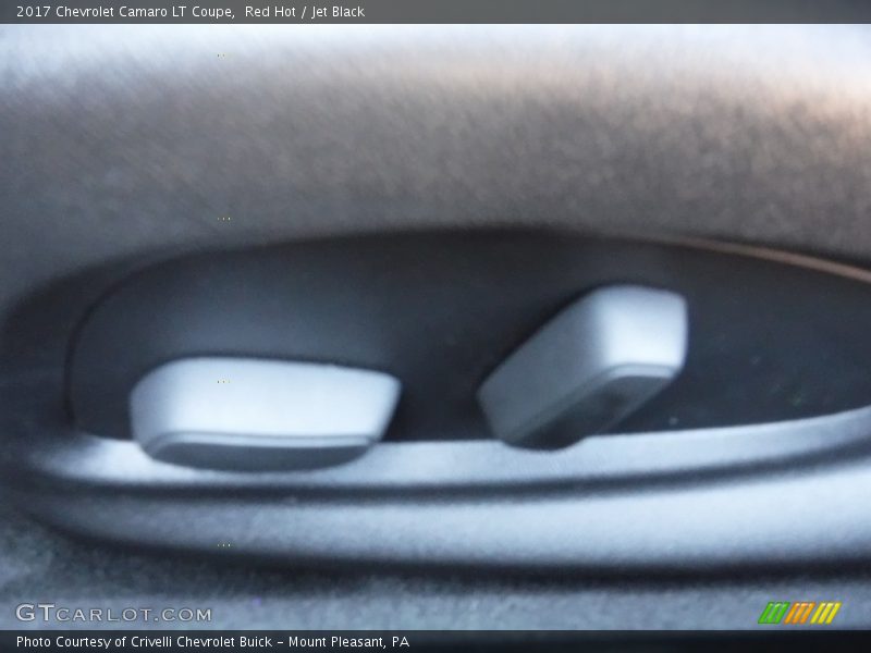 Red Hot / Jet Black 2017 Chevrolet Camaro LT Coupe