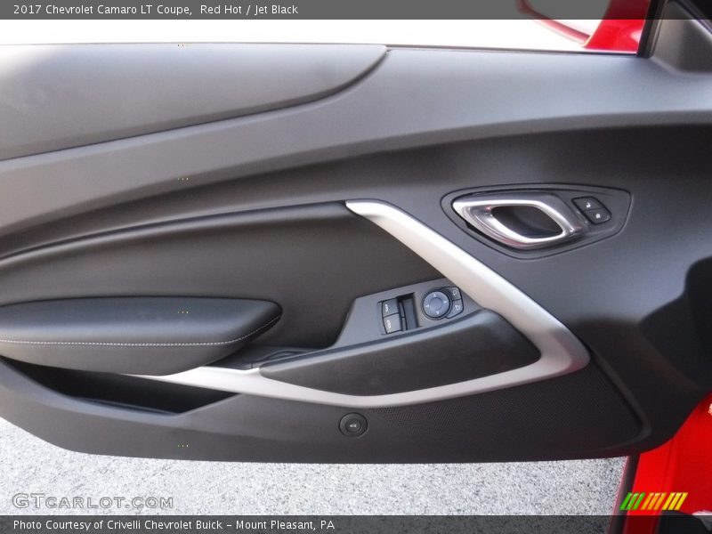 Red Hot / Jet Black 2017 Chevrolet Camaro LT Coupe