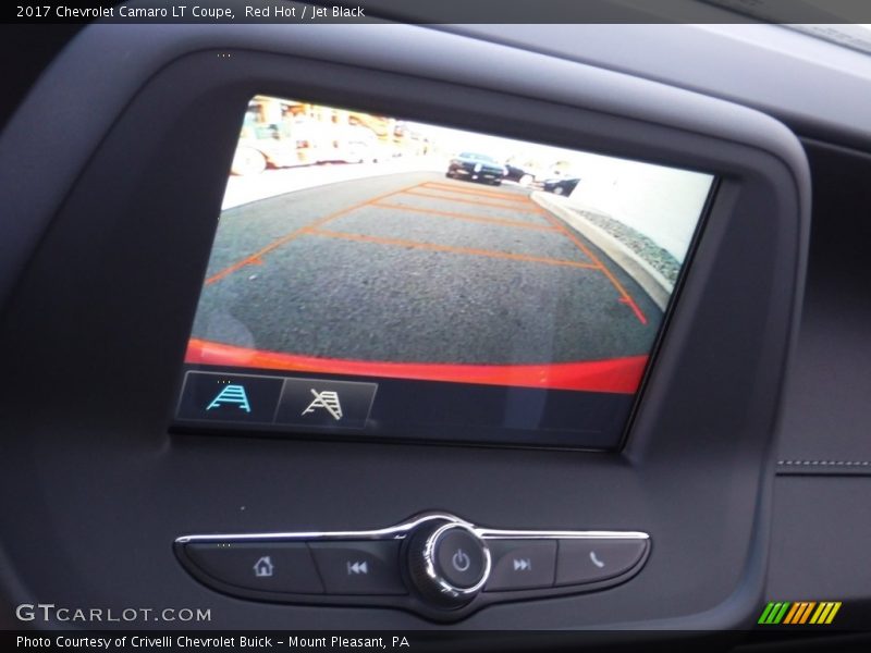 Red Hot / Jet Black 2017 Chevrolet Camaro LT Coupe