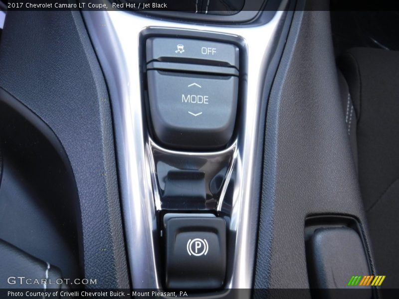 Red Hot / Jet Black 2017 Chevrolet Camaro LT Coupe