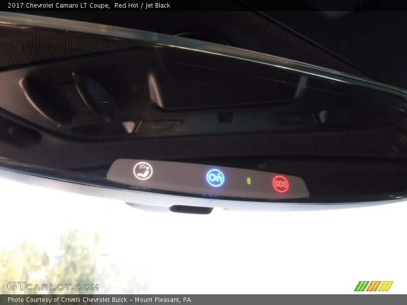 Red Hot / Jet Black 2017 Chevrolet Camaro LT Coupe