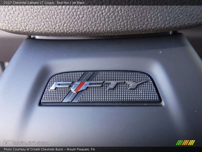 Red Hot / Jet Black 2017 Chevrolet Camaro LT Coupe