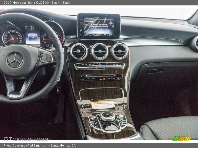 Black / Black 2017 Mercedes-Benz GLC 300