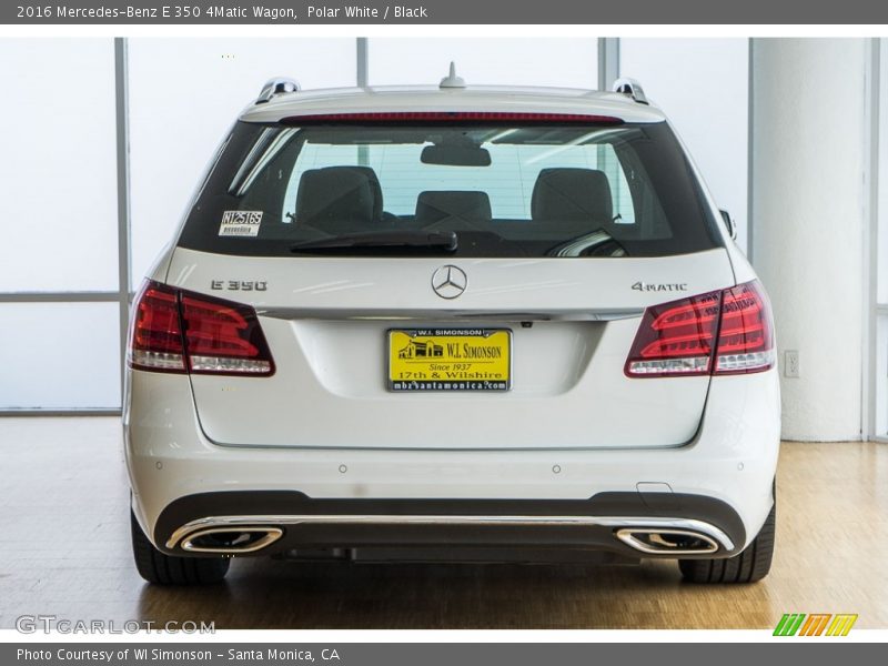 Polar White / Black 2016 Mercedes-Benz E 350 4Matic Wagon