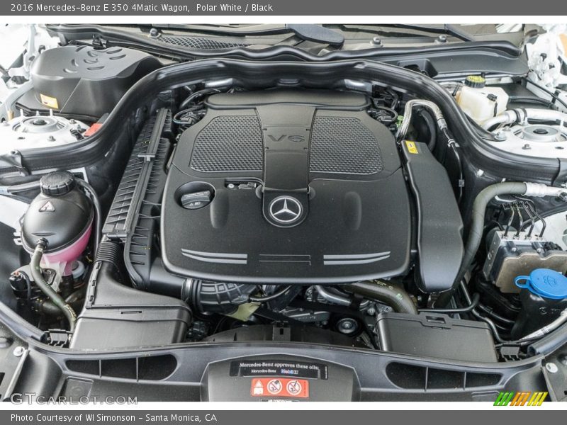 Polar White / Black 2016 Mercedes-Benz E 350 4Matic Wagon